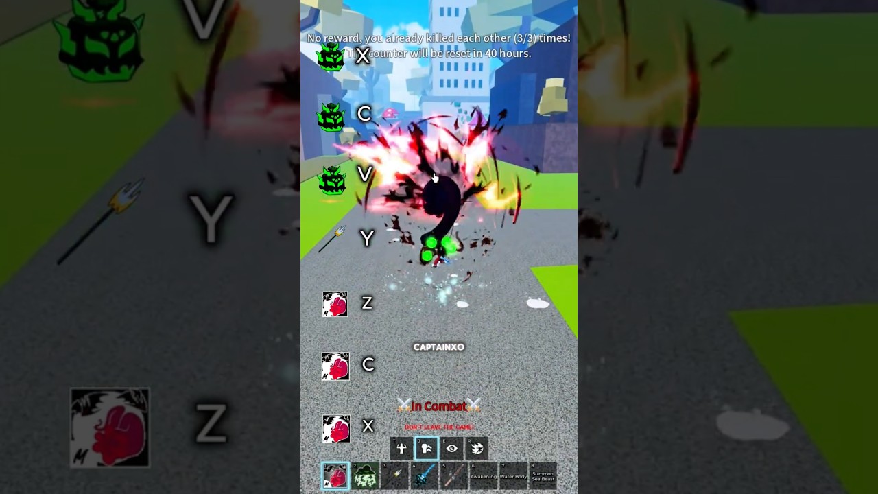 Best Lighting Combo In Blox Fruits 😈 