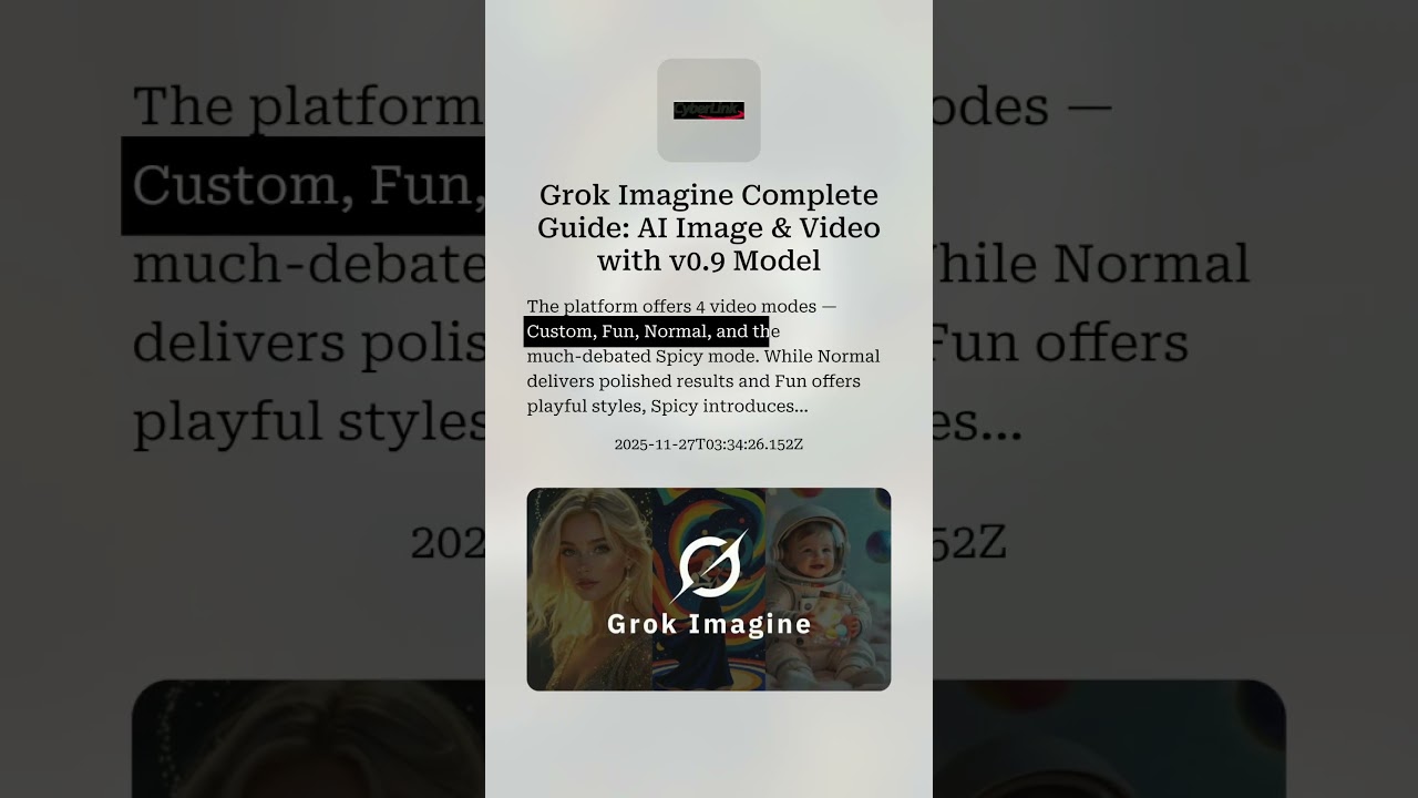 Grok Imagine генерирует видео, которых не должно существовать 