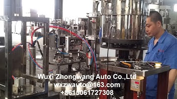 Full Automatic Glue Bottle Cap Loading Filling Capping Machine
