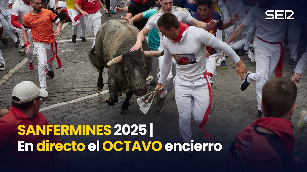 OCTAVO ENCIERRO de los SANFERMINES 2025