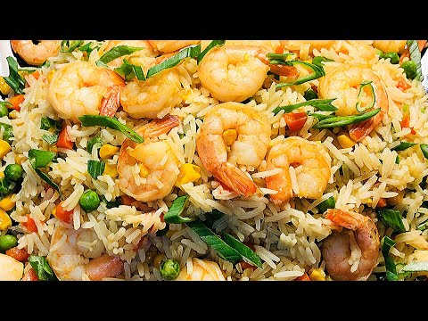 فيديو: طريقة طهي الأرز مع الخضار والروبيان