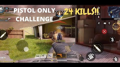 PISTOL ONLY CHALLENGE | INSANE | COD MOBILE GAMEPLAY | PANDITJI GAMING