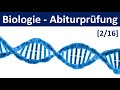 Biologie Abiturprüfung 2024 - Tipps und Aufgabentypen  [2/2] - [Abitur Biologie, 2/16]