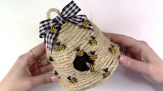 Dress It Up: Bee Happy Bee Hive Tutorial