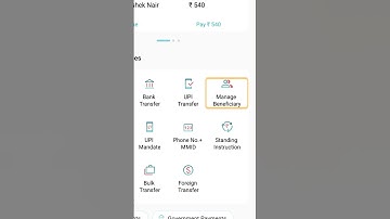 BOI Mobile Omni Neo App - Add Benificiary