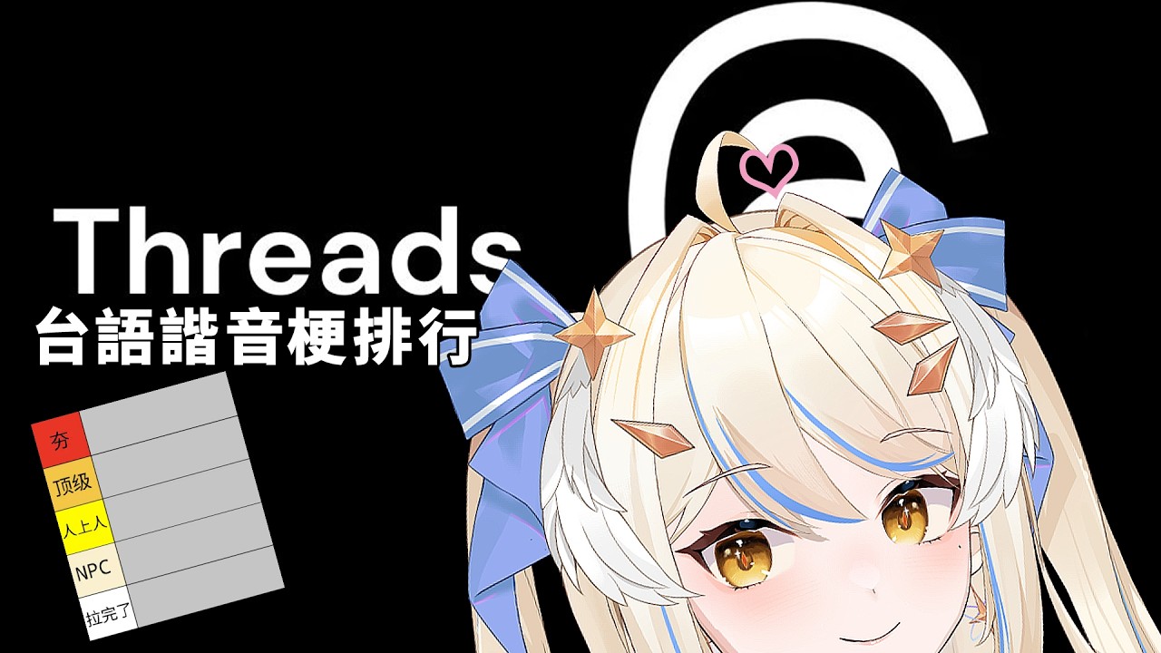 【Threads台語諧音梗排行夯到拉排行💛】本公主那麼年輕肯定會滑脆的吧?也肯定懂什麼叫夯到拉的?應該｜BGM打字雜談陪伴🧊｜Alice公主 ...