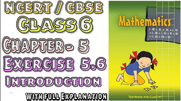 Understanding Elementary Shapes | Class 6 Maths | Exercise 5.6 Introduction| Chapter 5 |NCERT|Md Sir