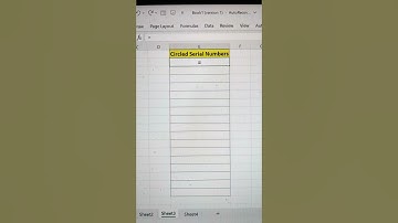 Create Circled Serial Numbers In Excel 💯 | Excel Useful Trick ✅ #shorts #excelshorts #tech #bytetech