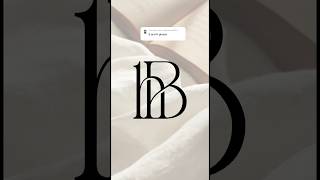 B and H logo design ✨ have any requests?👇🏼 #branding