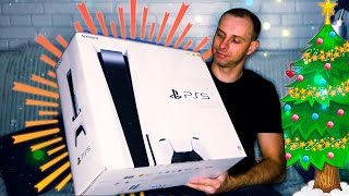 Подарок на Новый год 2024 - Playstation 5 (не Slim?). Первый запуск