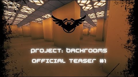 Project: Backrooms - Official Teaser #1 (A Minecraft original custom Map)
