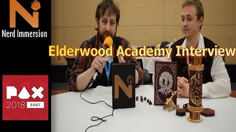 Elderwood Academy Interview at PAX East 2018! | Nerd Immersion