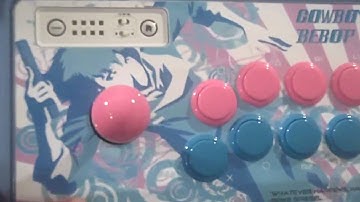 My SF4 SE Fightstick Custom Art/Buttons