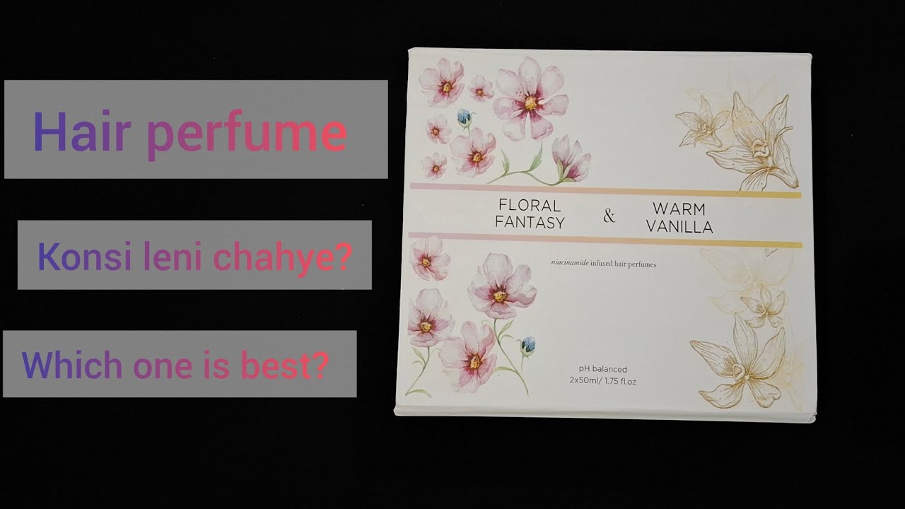 Hair pantry hair perfume review floral fantasy and warm vanilla
