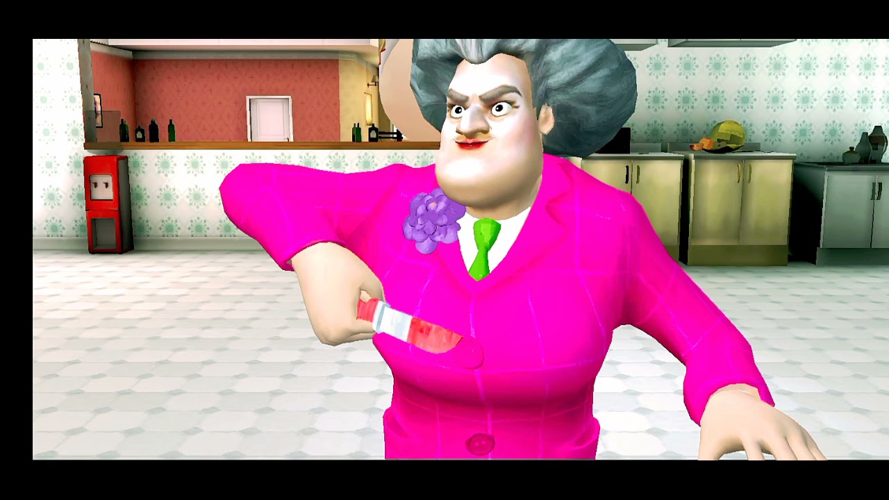 scary teacher 3D level chemical  catastrophe and game for life