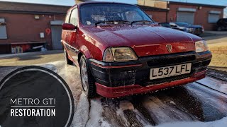 Rover Metro GTI Resto-Mod 60 hour detail! | K-series vvc engine | Turning back the hands of time!!!