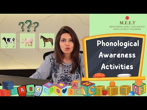 Phonological Awareness Activities