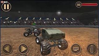 Fearless Army Monster Truck Derby Stunts - 4x4 SUV Stunts Games - Android Gameplay FHD screenshot 4