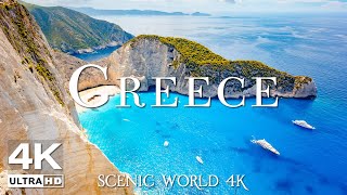 Greece 4K UHD - Scenic Relaxation Film With Calming Music - 4K Video Ultra HD