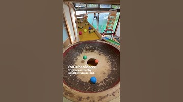 Marble Run (A long course using transparent pipes, a large wooden funnel, and pipe slope items) #2