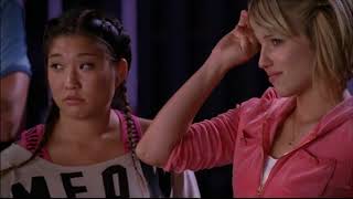 Glee  Mercedes Shows Up Late and Feels Sick at Bootcamp 3x03