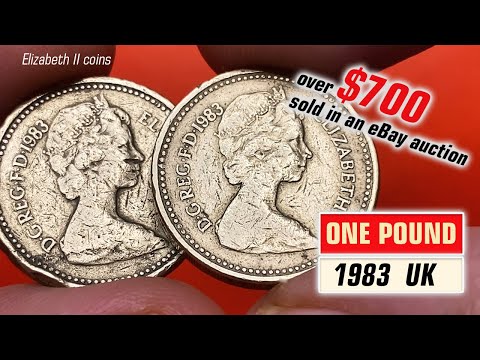 1983 ONE POUND COINS Worth HUNDREDS of Dollars?