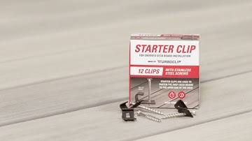 UltraDeck Starter Clip Installation
