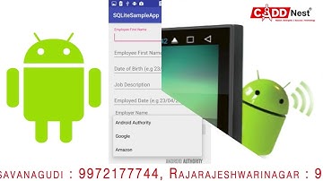 Android IT Training Institute in Bengaluru | CADD Nest