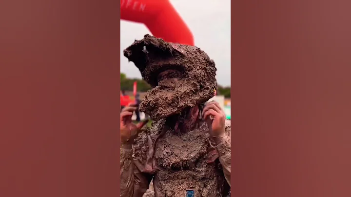 Muddiest Race On YouTube 💯😂 #mud #race #dirtbike #moto #shorts