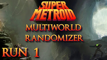 Super Metroid Multiworld Randomizer (Mit Sozi) [Stream] - Run 1