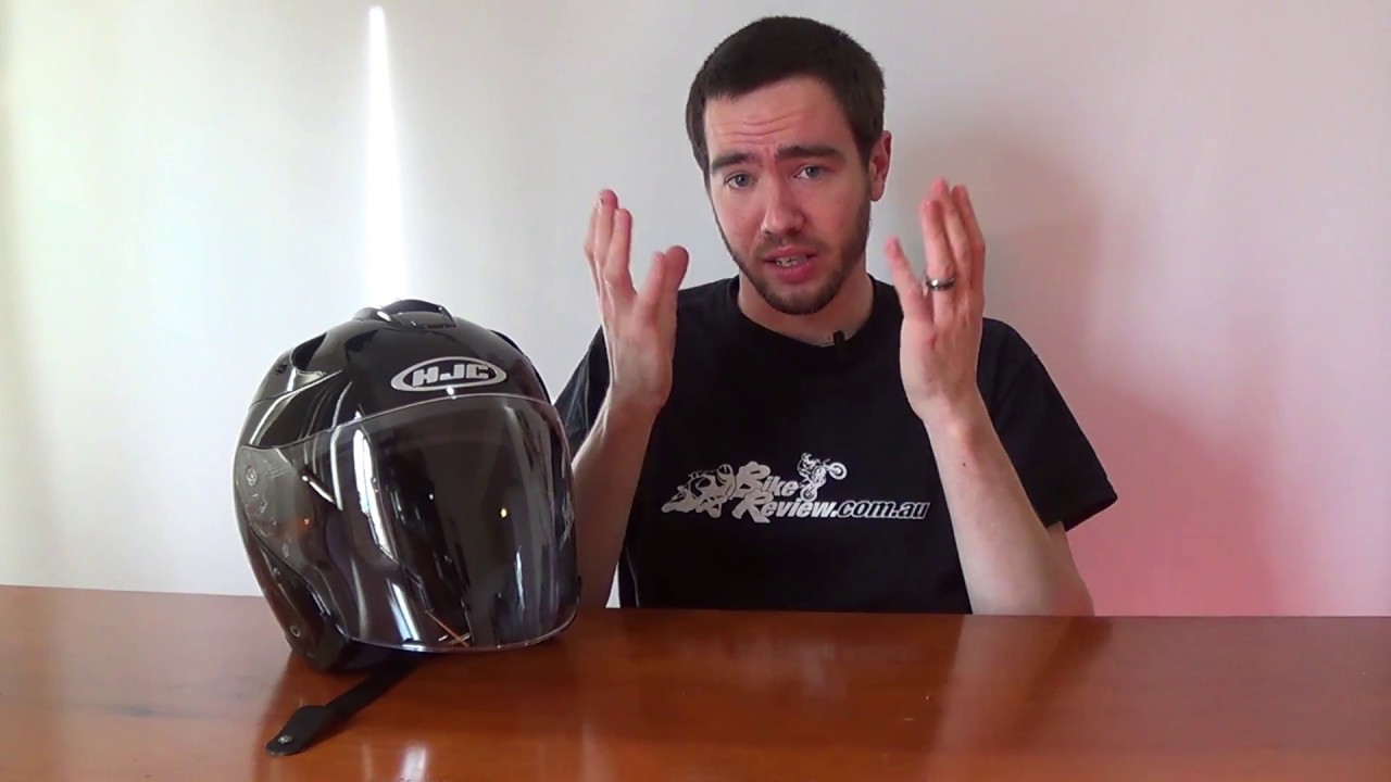 Hjc Fg Jet Open Face Helmet Review Youtube
