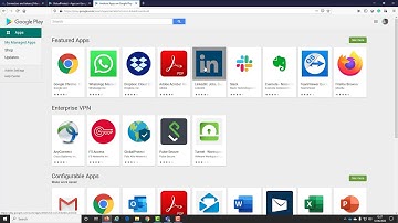 Connecting your Managed Google Play Store to Microsoft Endpoint Manager