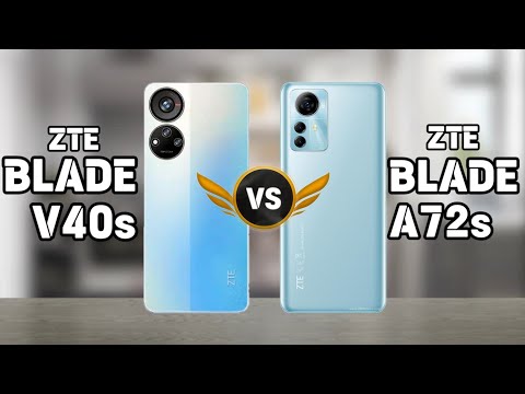 ZTE BLADE V40s Vs ZTE BLADE A72s Comparison.