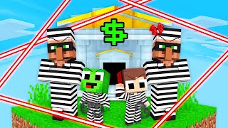 Baby Mikey and Baby JJ Have a CRIMINAL FAMILY in Minecraft (Maizen)