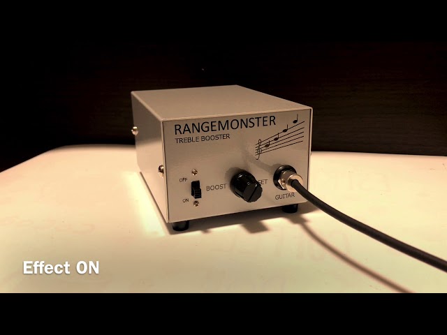 OC44 RANGEMONSTER DEMO '' rangemaster clone pedal''DIY