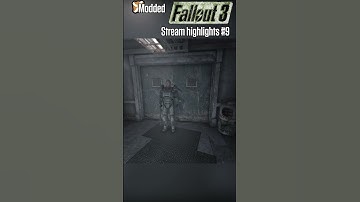 when the realism falls apart #fallout #livegaming #fallout3 #gameplay  #modded #live #livestreaming