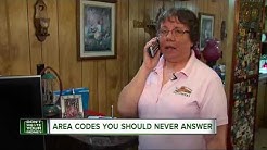 Area codes you should never answer 