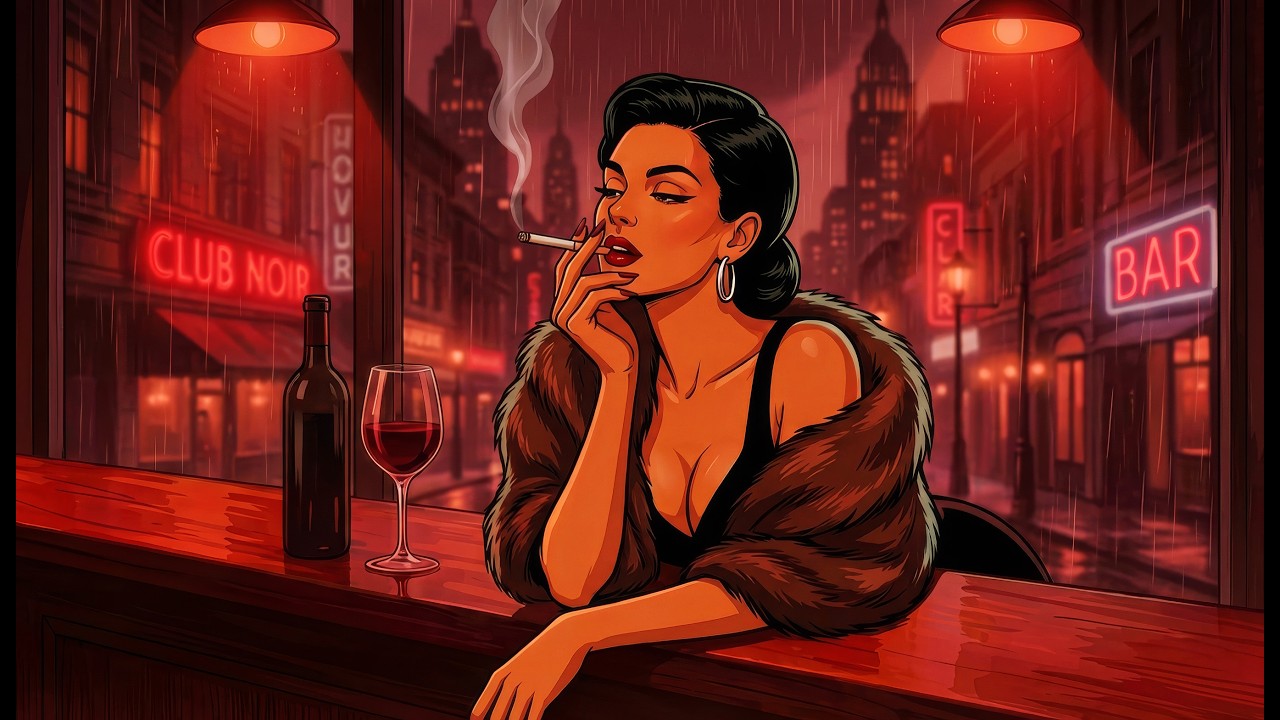 🎷 1940s Night Jazz Bar Playlist – Vintage Retro Winter Nostalgic Classics