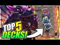 *NEW!* TOP 5 BEST PEKKA DECKS in CLASH ROYALE! 2021 BEST DECK LIST!