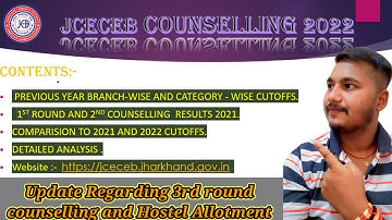 Jceceb 2022 2nd Round Cutoffs|Bit Sindri previous year cutoff|jceceb 2nd round seat allotment result