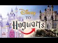 I made Hogwarts from a toy Disney Castle! Harry Potter Thrift Transformation Ep6