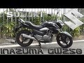 Suzuki Inazuma GW250 GSR250 Motorcycle Review, Shifting Indicator & Aftermarket Parts Crashbar Grab