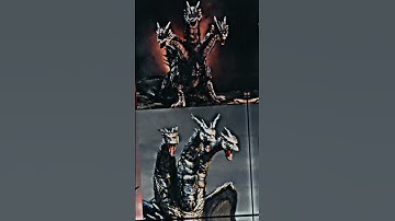 Destroyah and desghidorah vs Monster X and Keizer Ghidorah