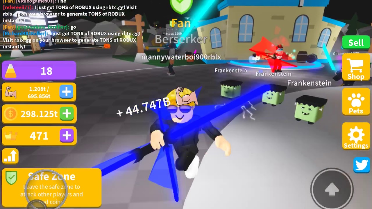 Roblox Getting Tons Of Coins In Saber Simulator Youtube