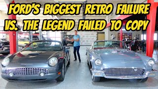 homepage tile video photo for The original Ford Thunderbird vs the Failed Retro Bird... WHAT WENT WRONG?