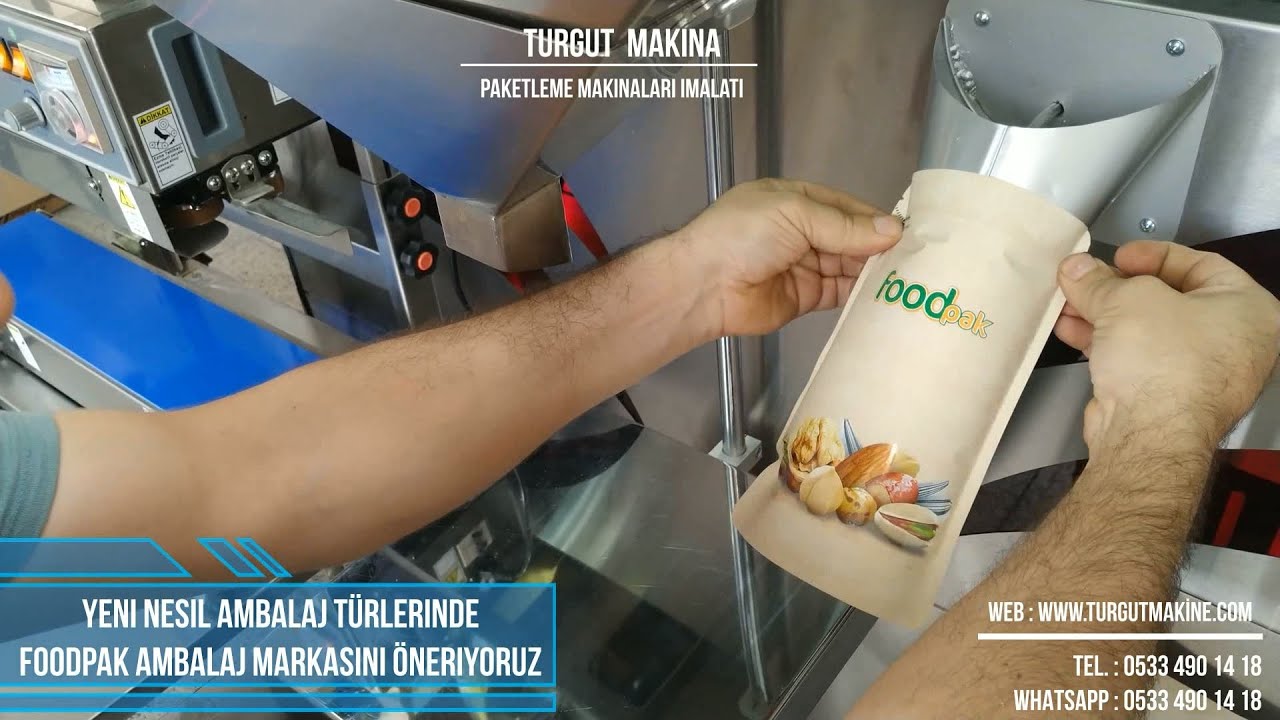 Kuruyemiş Paketleme Makinası
