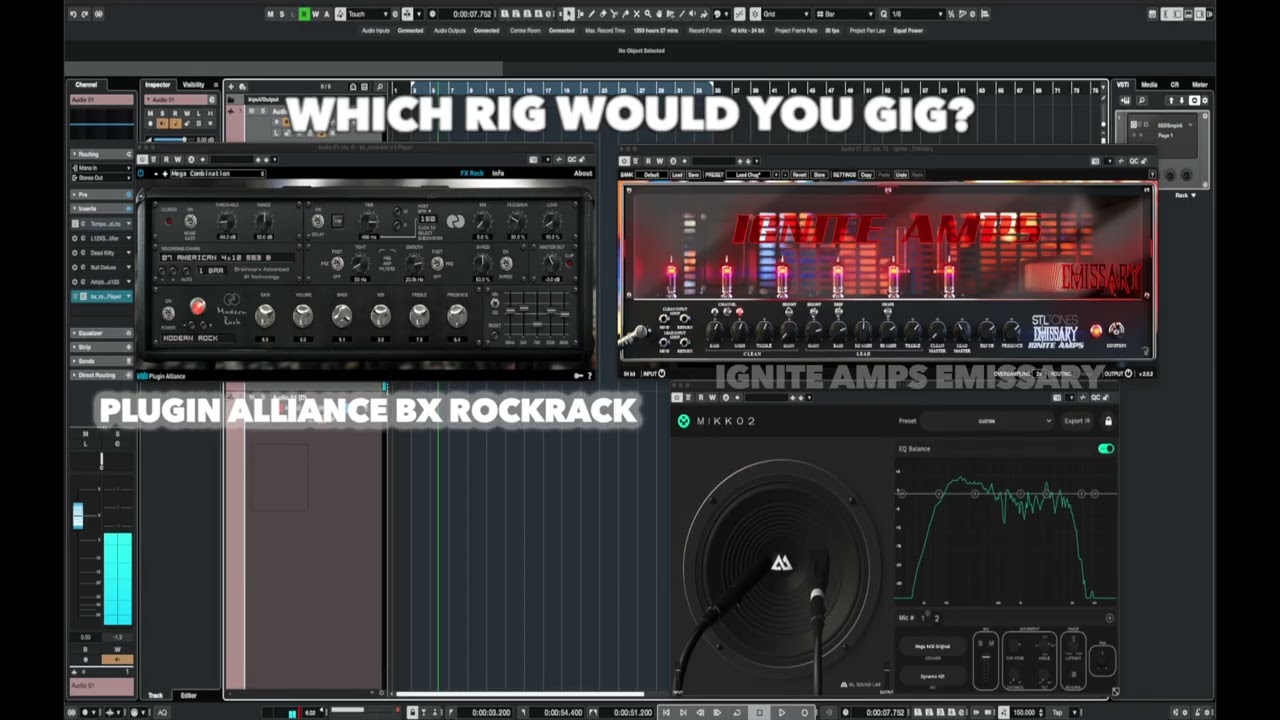 WHICH RIG WOULD YOU GIG? BX ROCKRACK or EMISSARY?