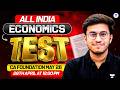 All India Economics Test for CA Foundation May 26 Ft. Aditya Shivhare