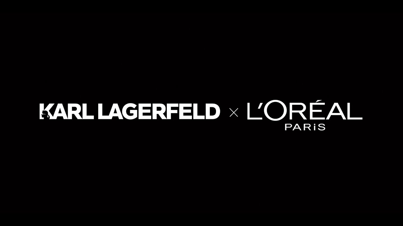 Image result for KARL LAGERFELD AND L'OREAL