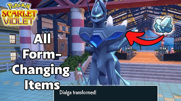 How to Get All Legendary Form-Changing Items in Pokemon Scarlet and Violet! Pokemon HOME Update